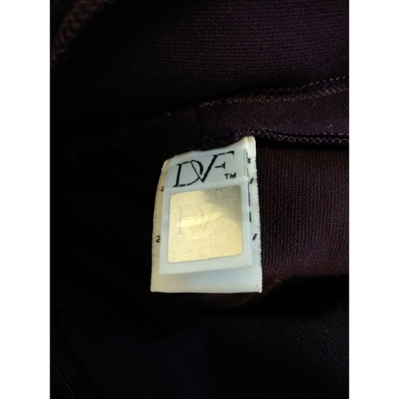 Diane Von Furstenberg Textured Panel A-line Dress - Picture 8 of 13